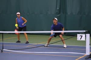 Partner pickleball class at valley of the sun ymca.